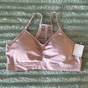 Anemone Dusty Rose Strappy Bralette